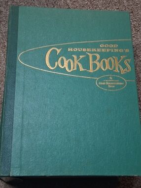 Vintage 1950s Good Housekeeping Cookbooks Grandmas Handwritten Table Of Contents